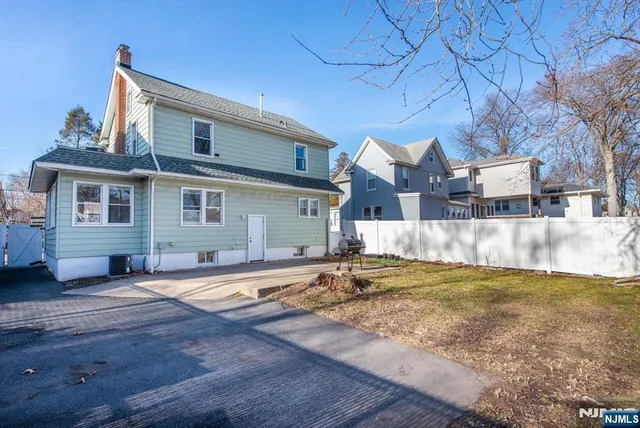 a view of a house with a patio