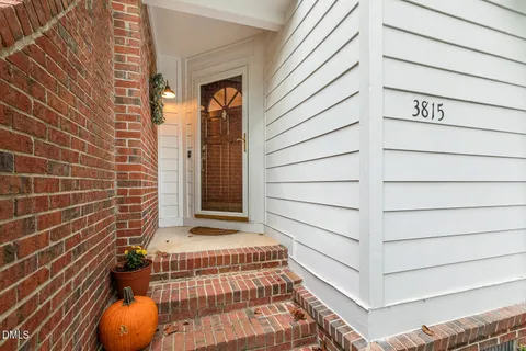a front view of a house with a garage