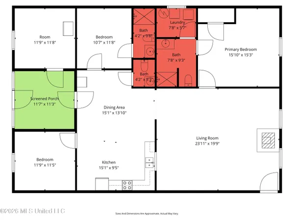 $345,000 | 143 Ralph's Drive, Leakesville, MS 39451