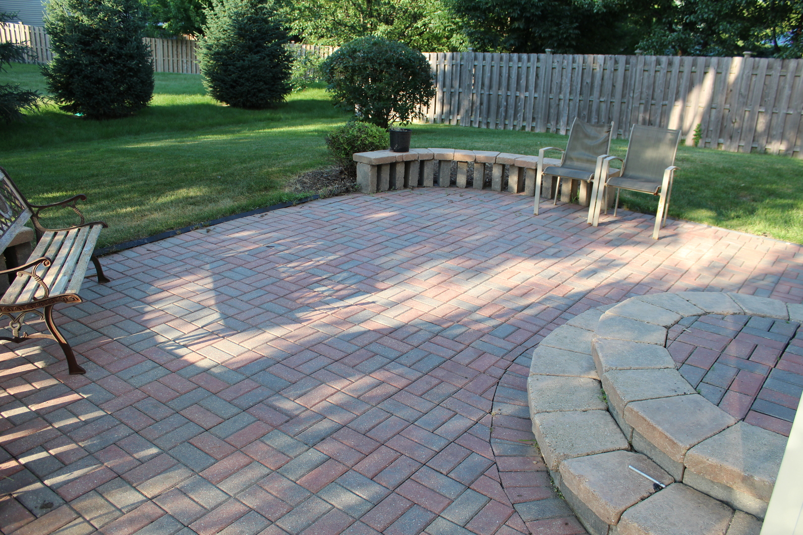 1546 Clear Drive Bolingbrook, IL 60490 - Photo 13 of 30 a view of a wooden floor with a chairs in patio