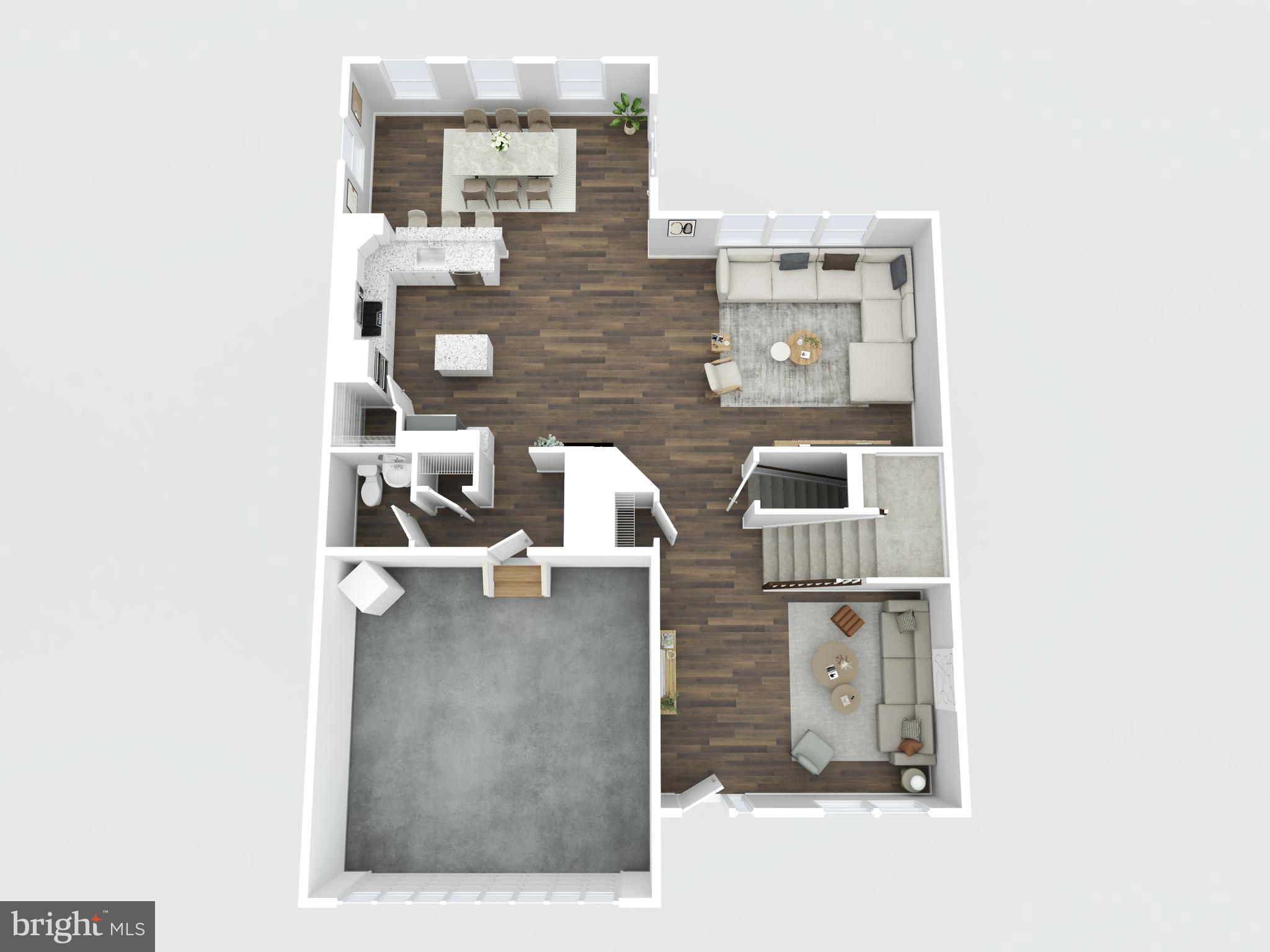 2003 Foster Way Frederick, MD 21702 - Photo 2 of 8 Main Level 3D Floor Plan