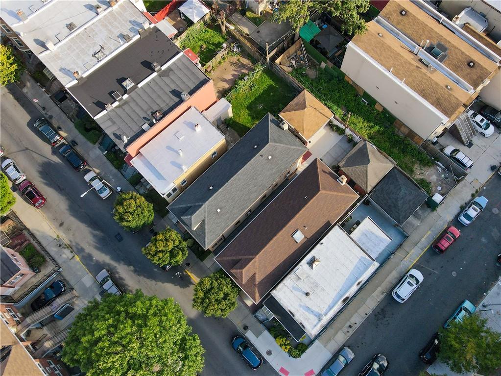 2806 Cortelyou Road Brooklyn, NY 11226 - Photo 11 of 13 an aerial view of a house with a backyard
