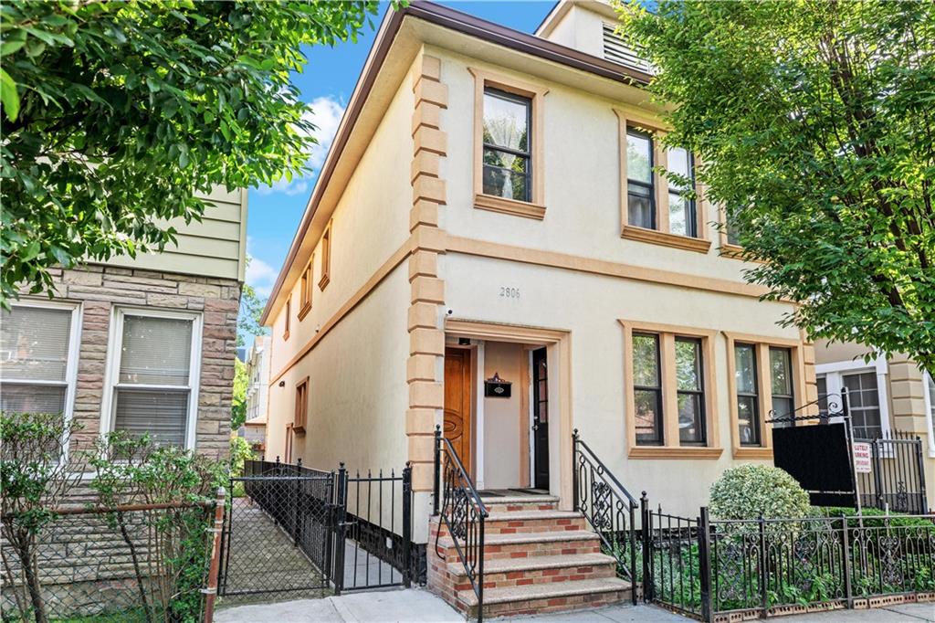 2806 Cortelyou Road Brooklyn, NY 11226 - Photo 10 of 13 a front view of a house with a porch