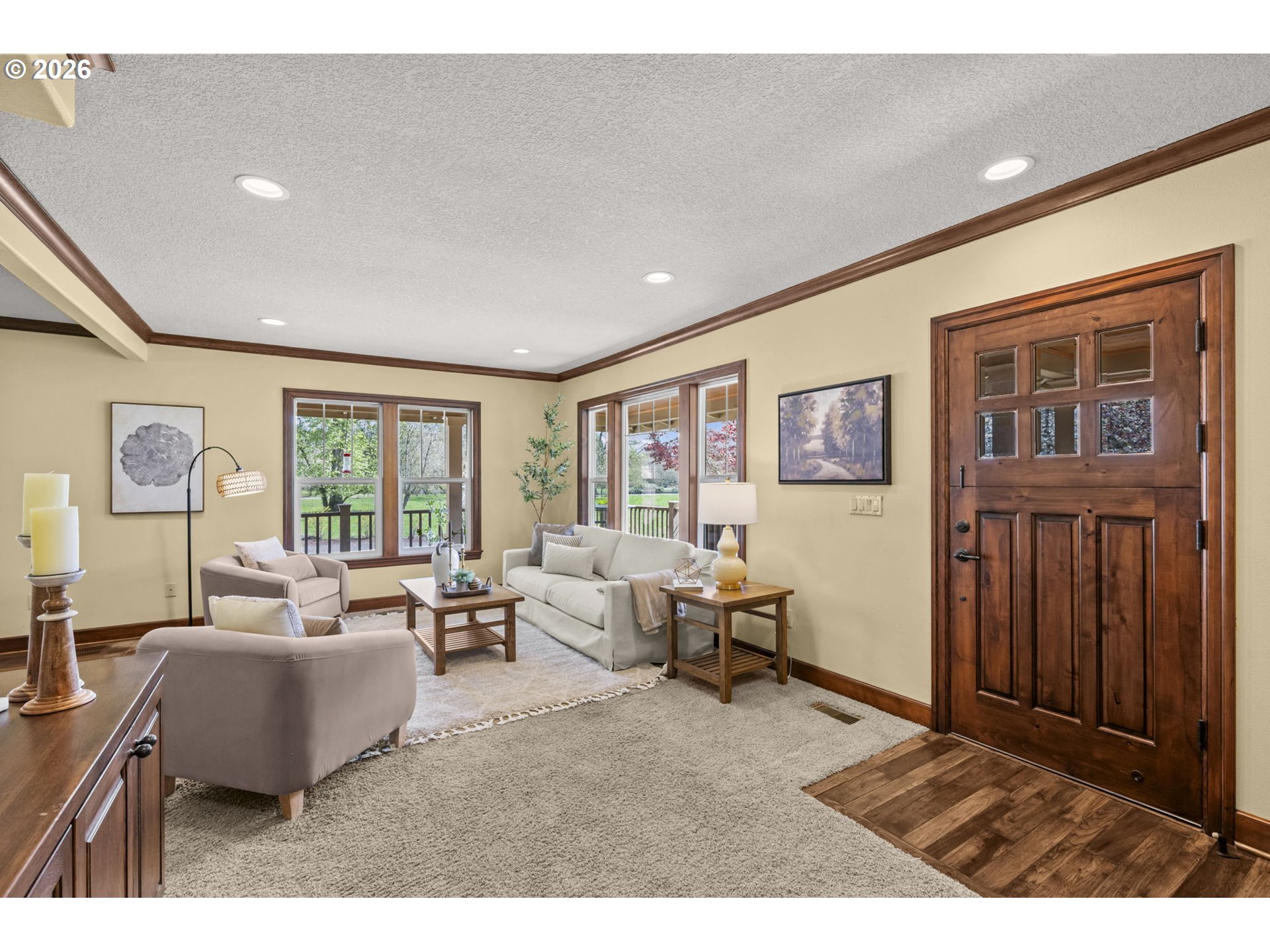 8121 South Vale Garden Road Canby, OR 97013 - Photo 6 of 48 a living room with furniture and a window