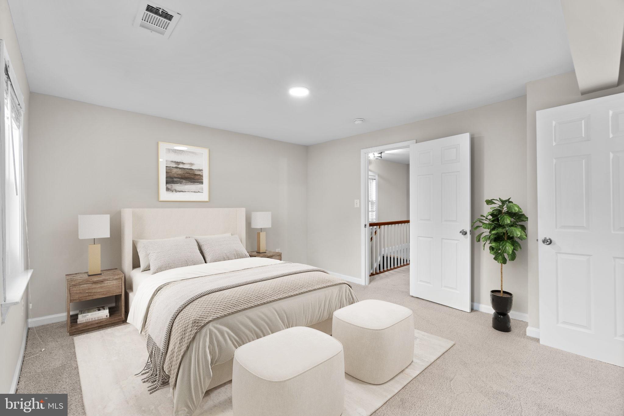 8483 Frederick Road Ellicott City, MD 21043 - Photo 21 of 45 Upper level; primary suite.