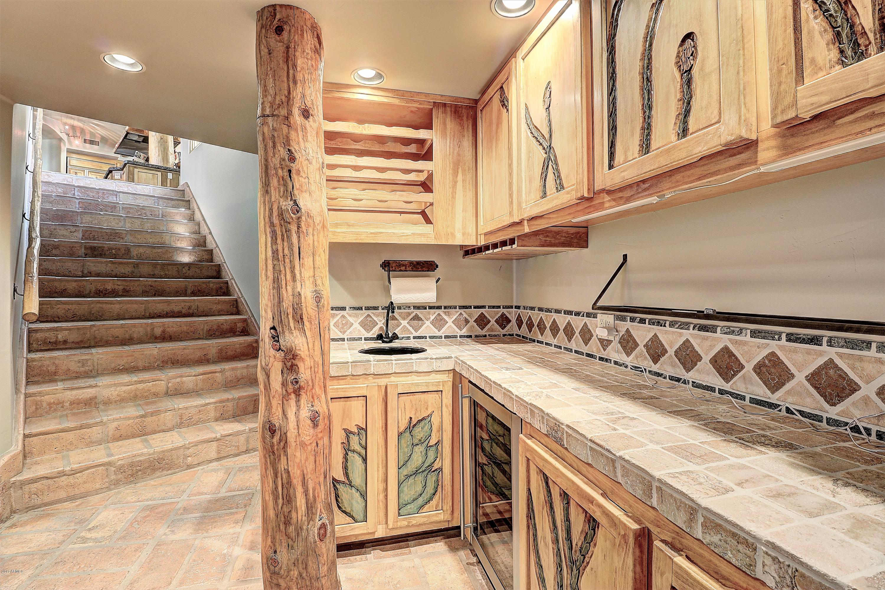 6107 East Quartz Mountain Road Paradise Valley, AZ 85253 - Photo 17 of 63 Game room wet bar