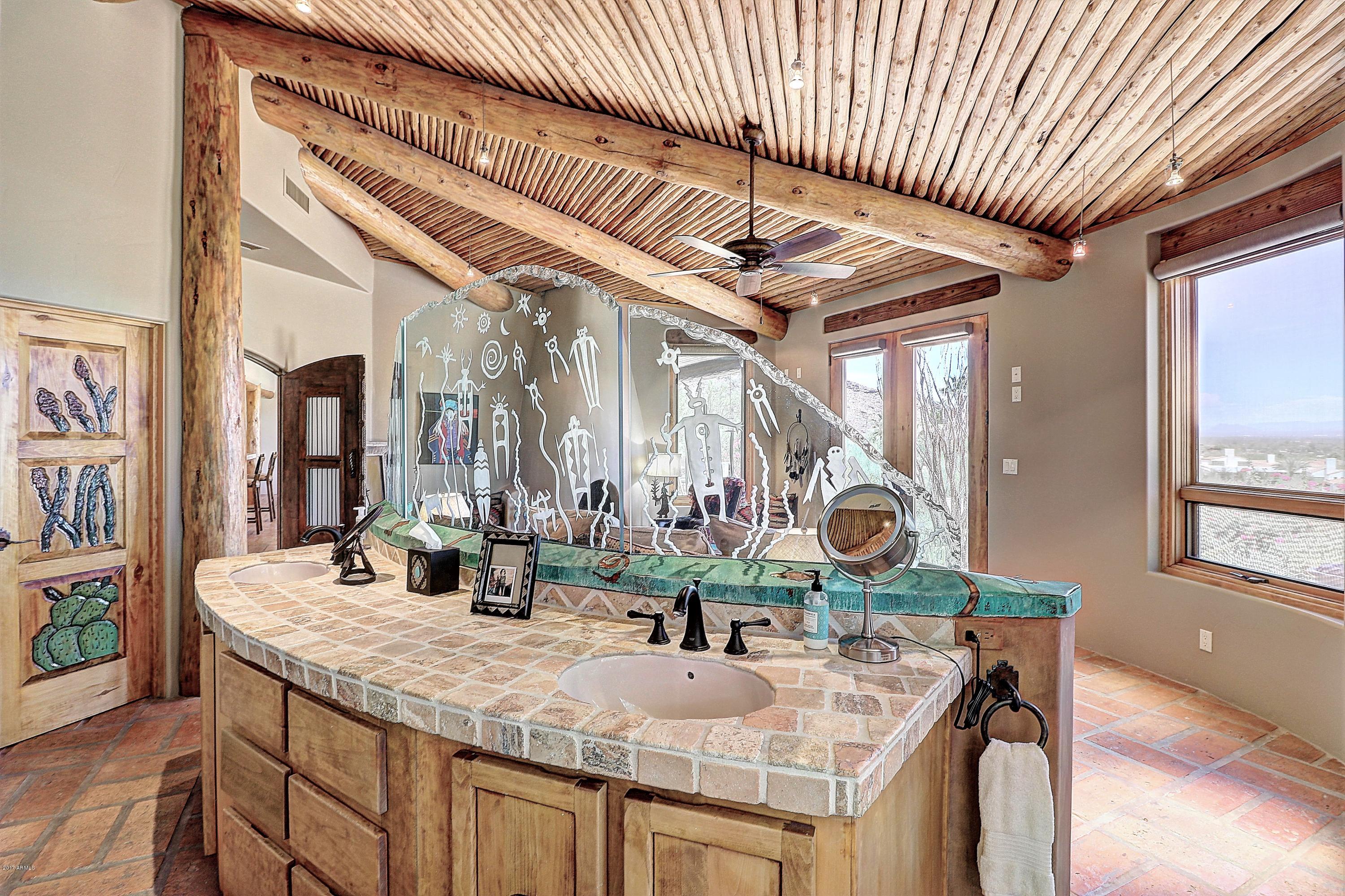 6107 East Quartz Mountain Road Paradise Valley, AZ 85253 - Photo 31 of 63 Master vanities