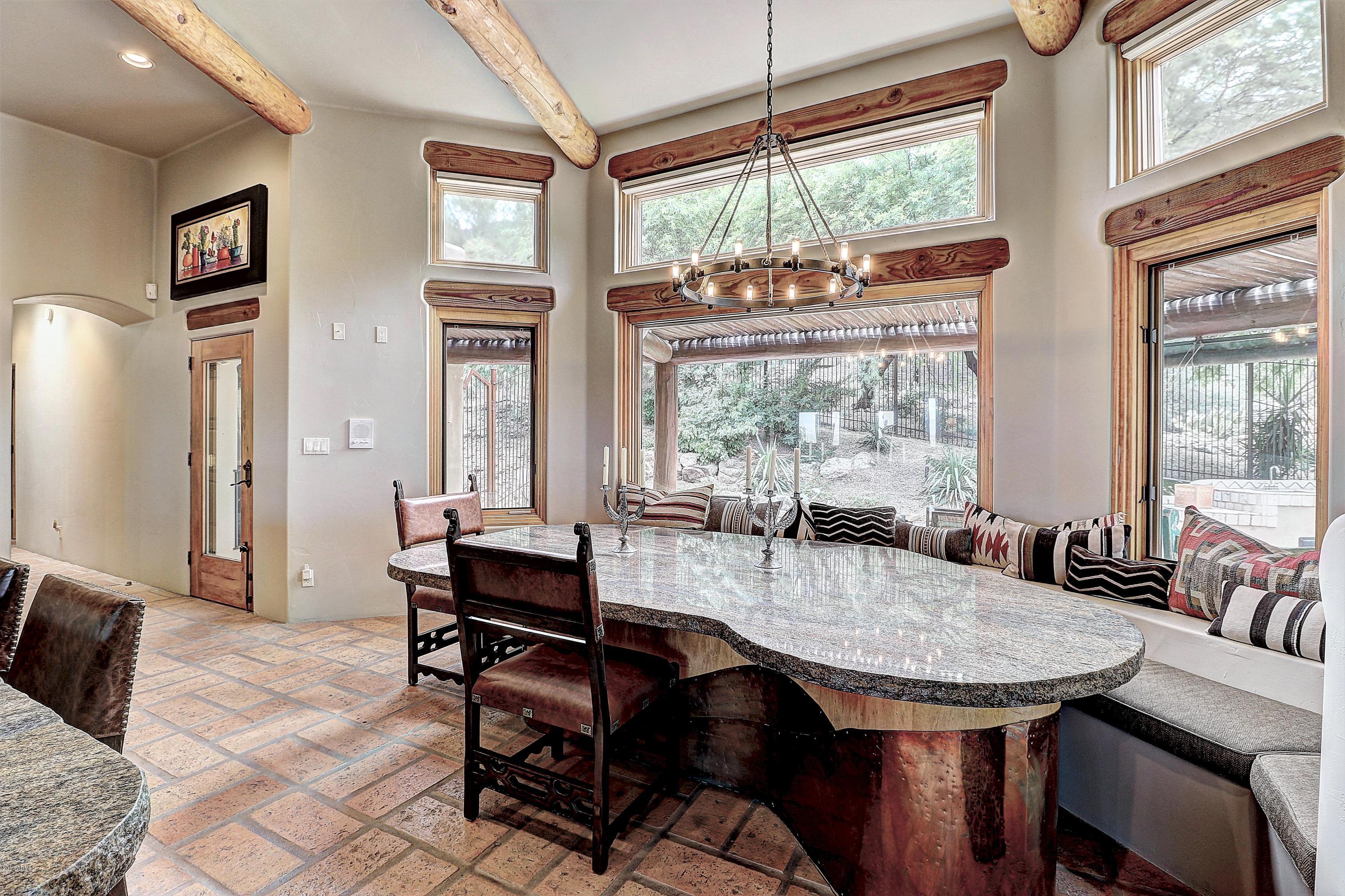 6107 East Quartz Mountain Road Paradise Valley, AZ 85253 - Photo 42 of 63 built in seating w/ banco