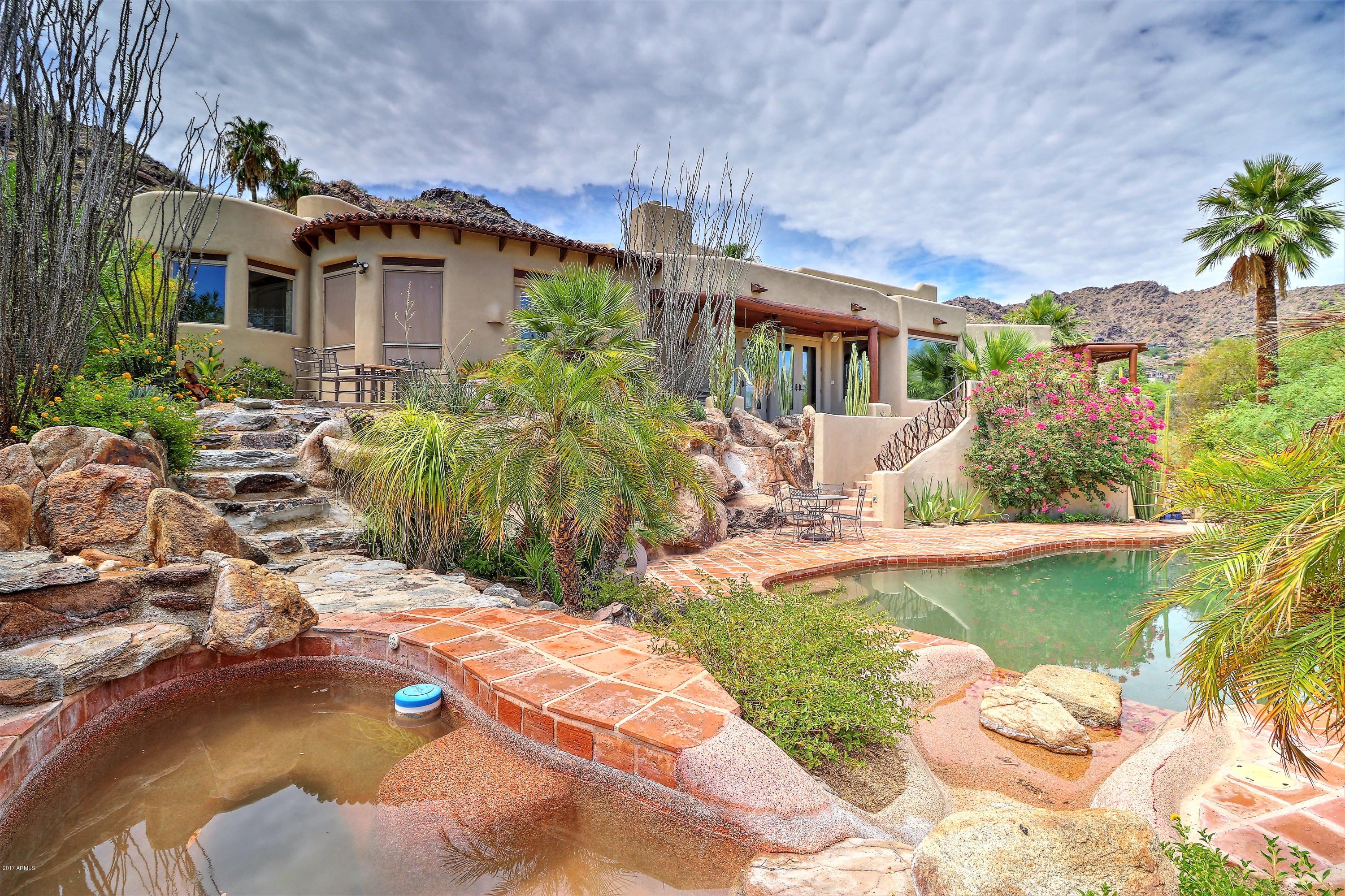 6107 East Quartz Mountain Road Paradise Valley, AZ 85253 - Photo 50 of 63 Jacuzzi/pool/views