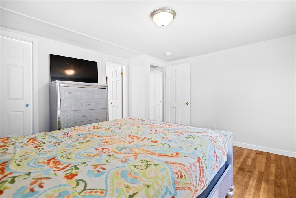 27 Ward Well Road Canton, MA 02021 - Photo 16 of 33 a bedroom with a bed and a flat screen tv