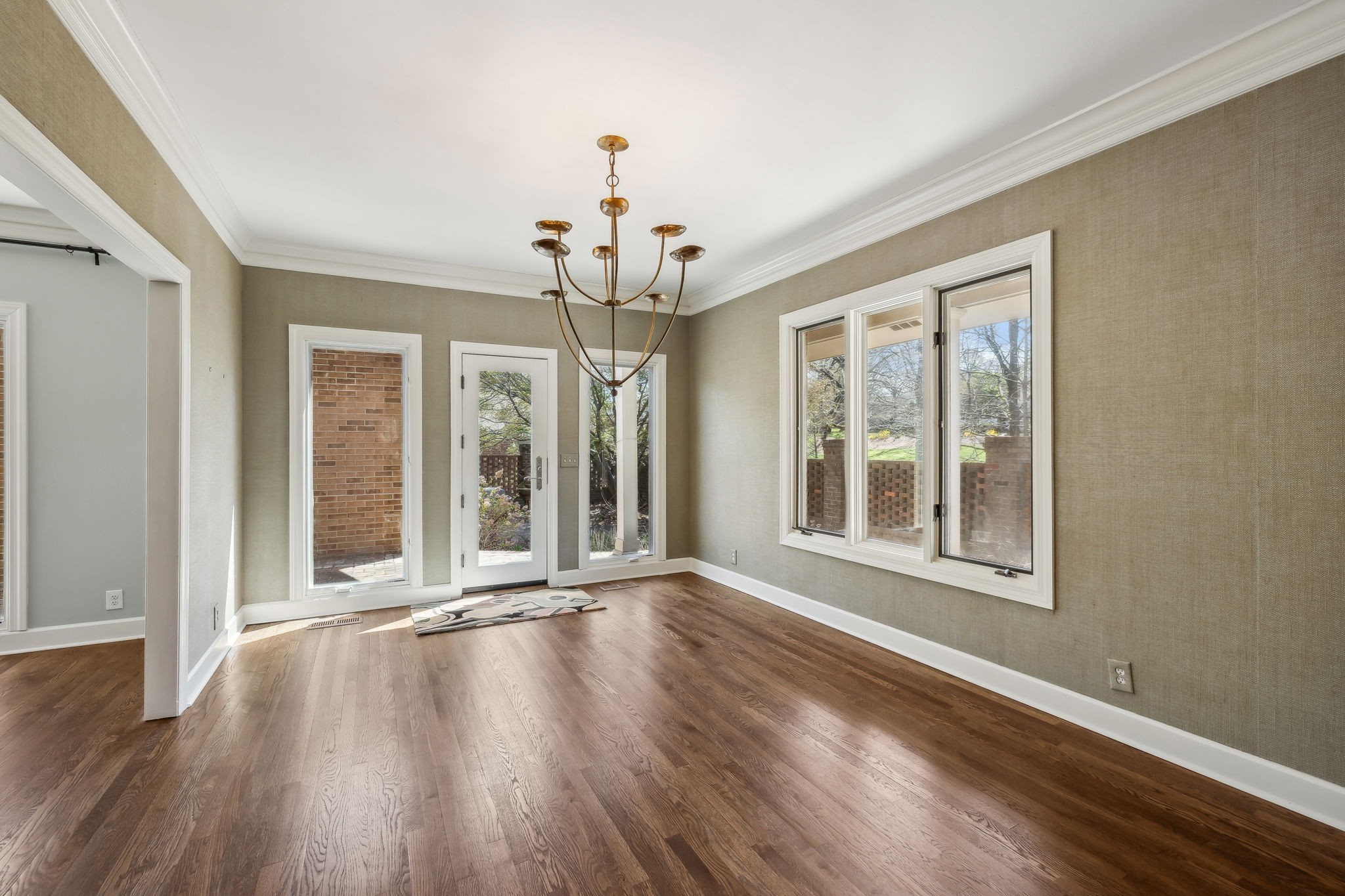 29 Washington Park Nashville, TN 37205 - Photo 13 of 60 a view of an empty room with wooden floor and a window