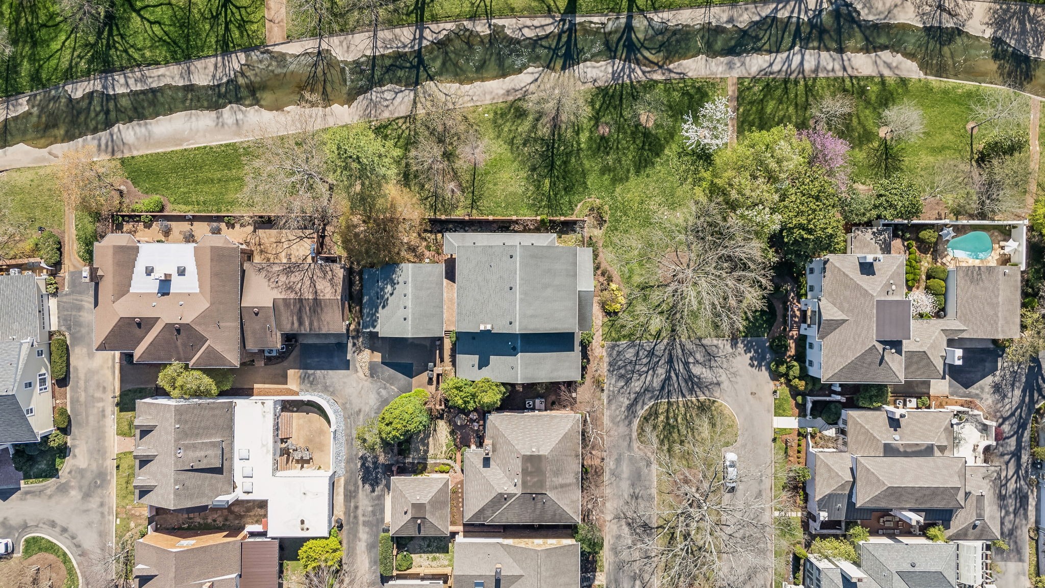 29 Washington Park Nashville, TN 37205 - Photo 60 of 60 an aerial view of residential houses with outdoor space