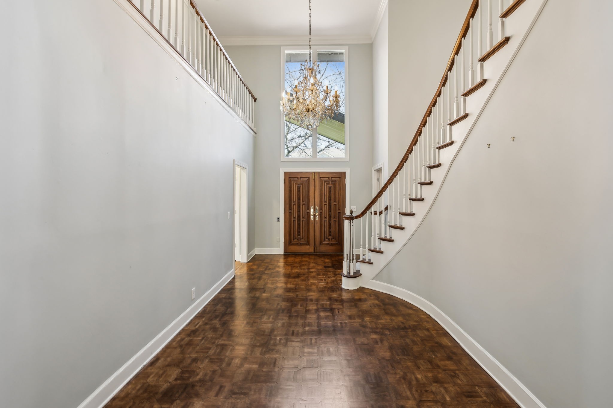29 Washington Park Nashville, TN 37205 - Photo 6 of 60 a view of entryway and hall with wooden floor