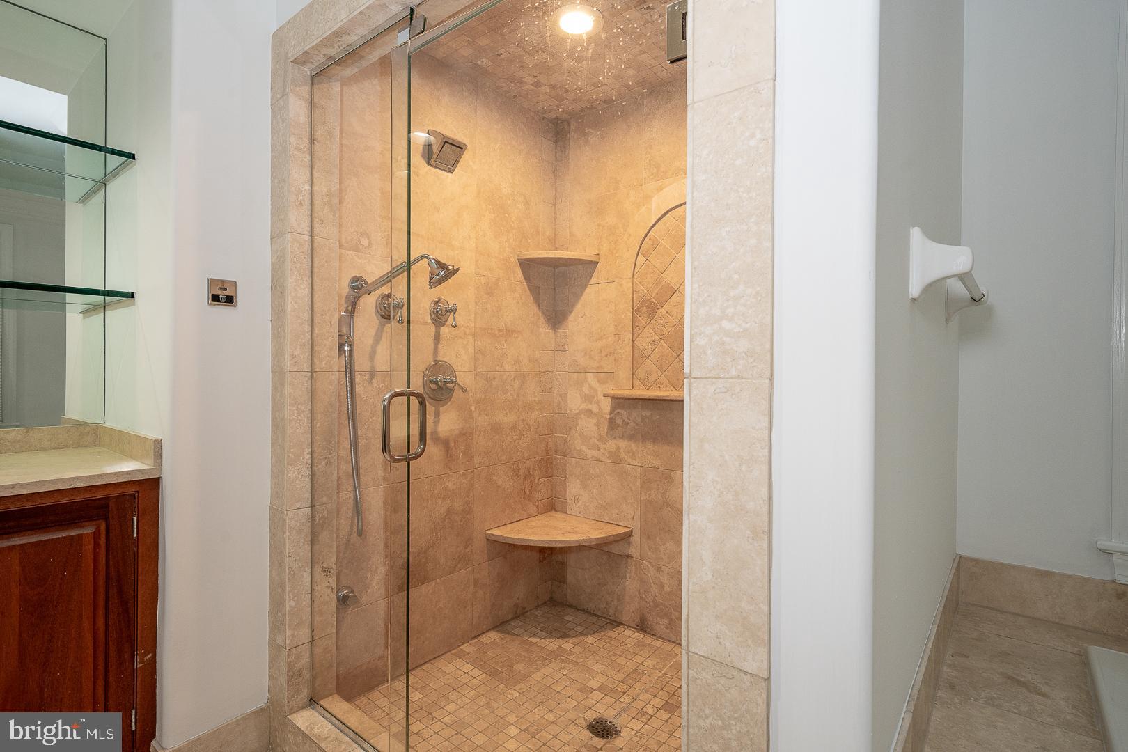 899 Black Rock Road Gladwyne, PA 19035 - Photo 30 of 59 a bathroom with a shower and toilet