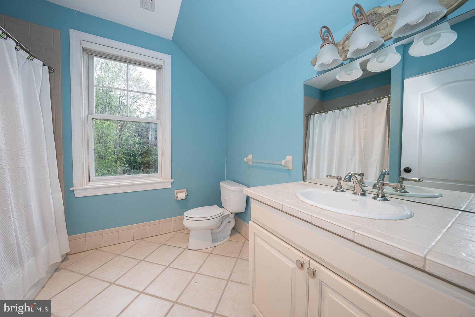 899 Black Rock Road Gladwyne, PA 19035 - Photo 44 of 59 a bathroom with a sink a toilet and a mirror