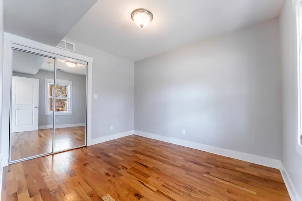 wooden floor in an empty room