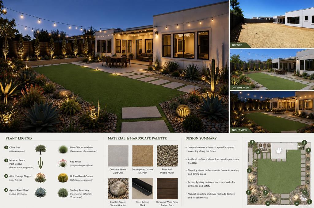 417 Bell Rnch Road Solana Beach, CA 92075 - Photo 3 of 47 Landscaping renderings & images are for illustrative purposes only and are intended to convey design