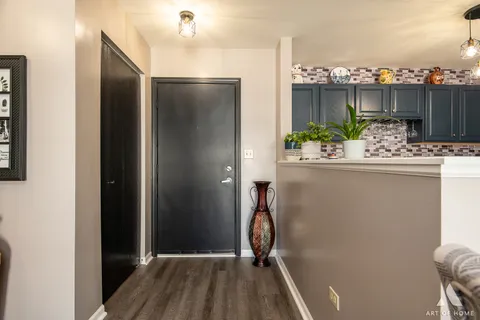 a view of a walk in closet