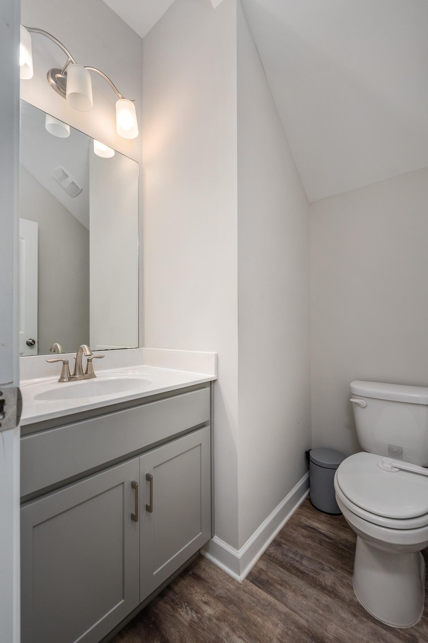 323 Disley Way Murfreesboro, TN 37128 - Photo 12 of 43 a bathroom with a toilet a sink and mirror