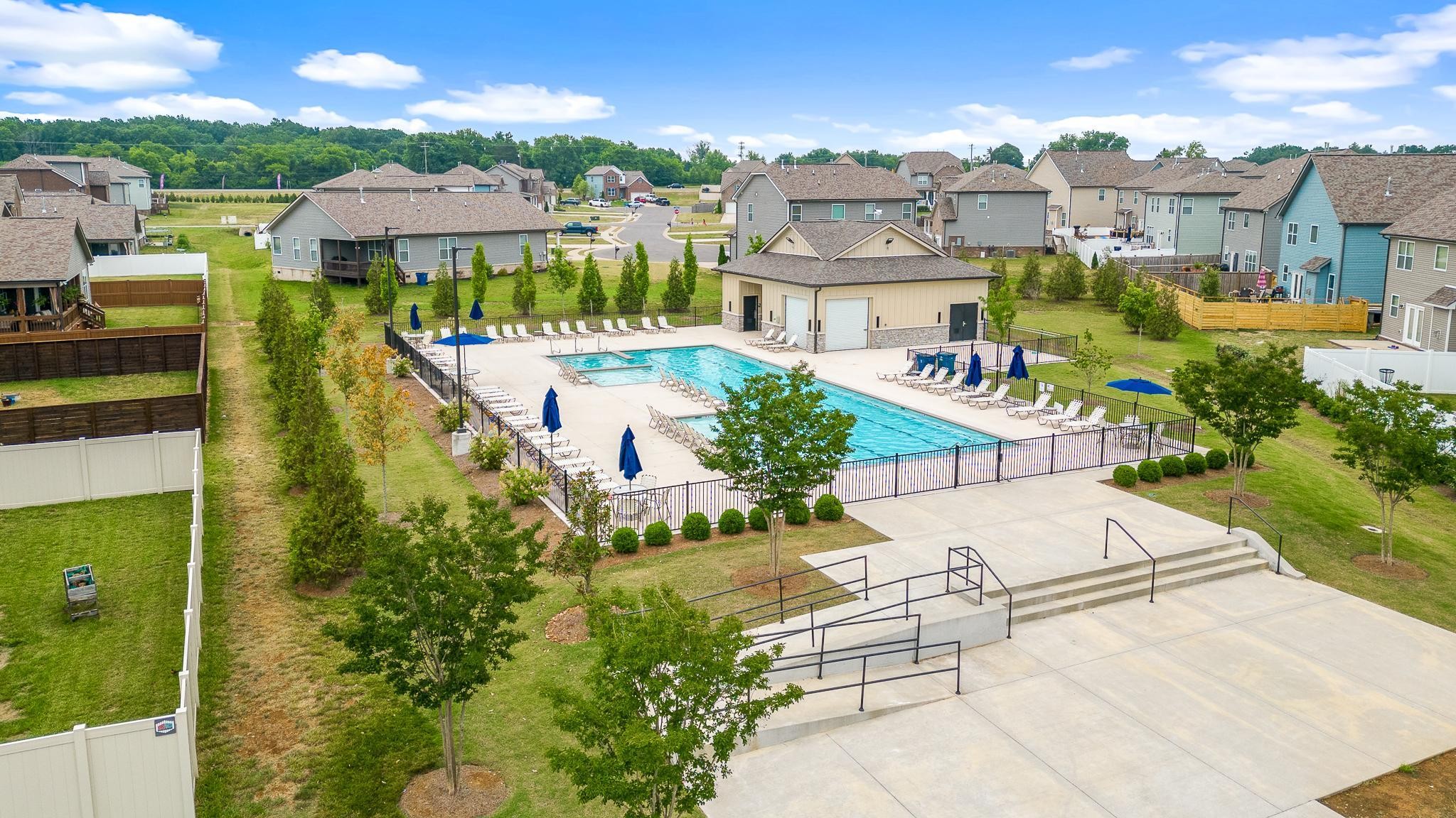 323 Disley Way Murfreesboro, TN 37128 - Photo 2 of 43 a view of a city with tall buildings
