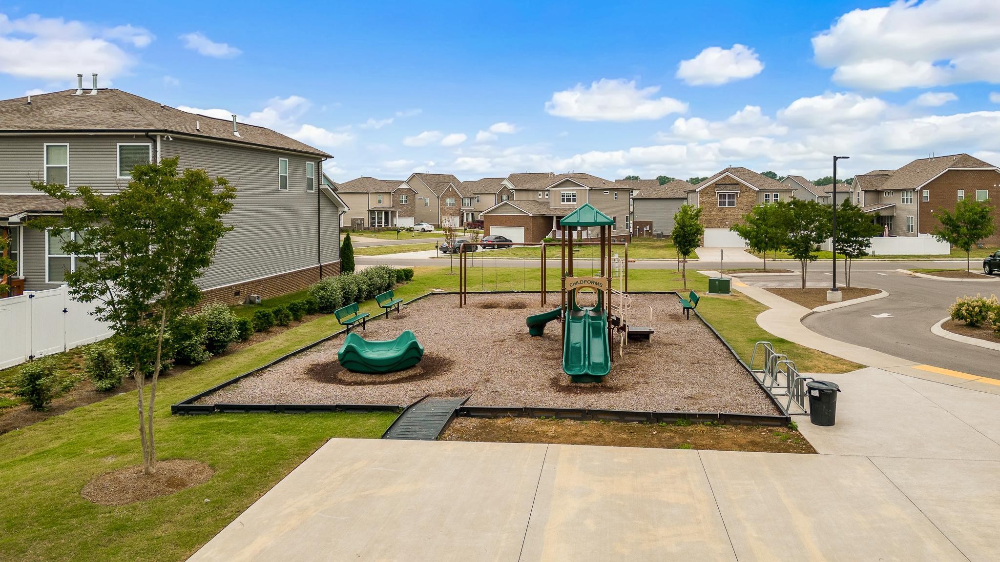 323 Disley Way Murfreesboro, TN 37128 - Photo 3 of 43 a view of a backyard and swimming pool