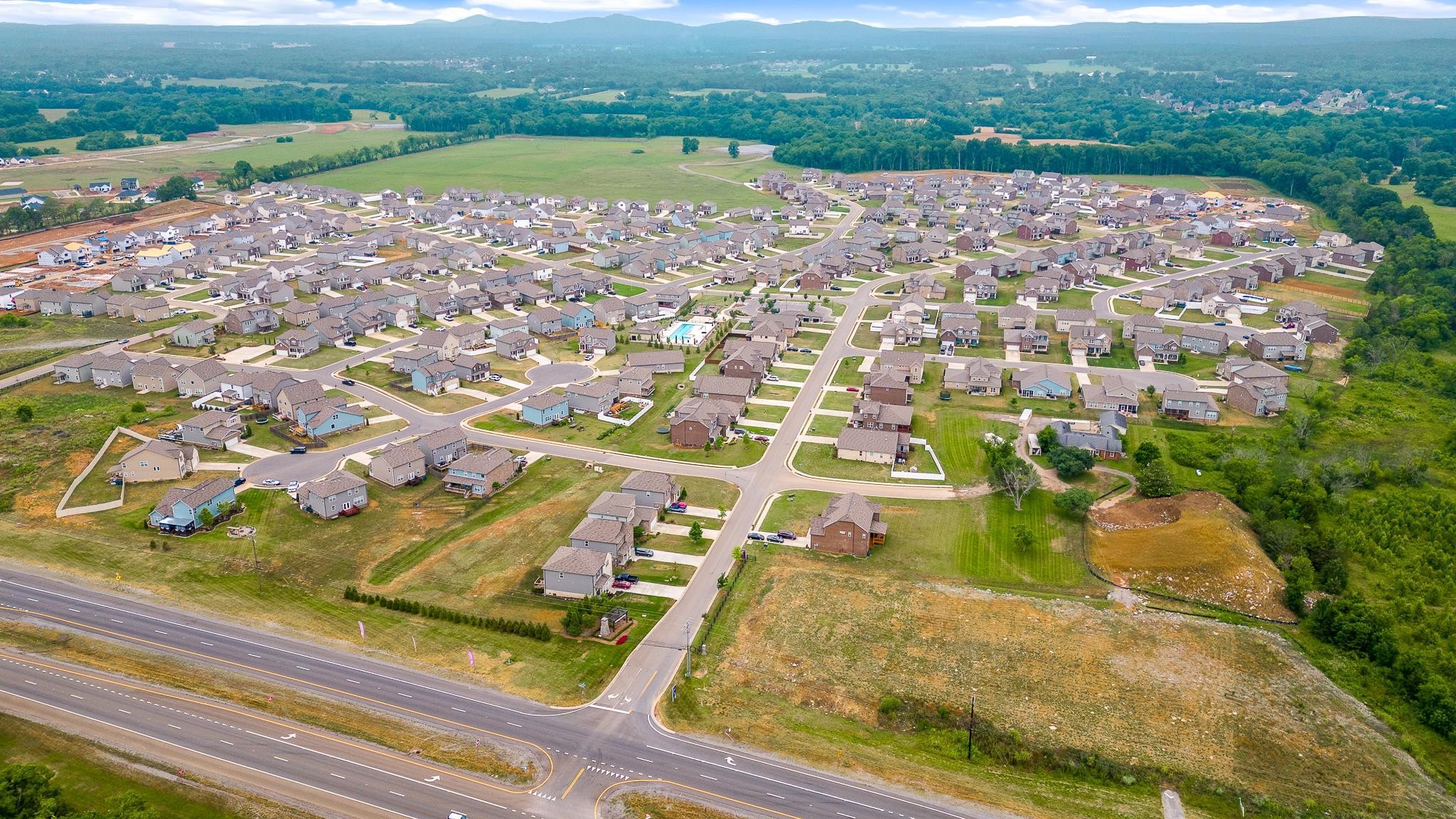 323 Disley Way Murfreesboro, TN 37128 - Photo 37 of 43 an aerial view of a house