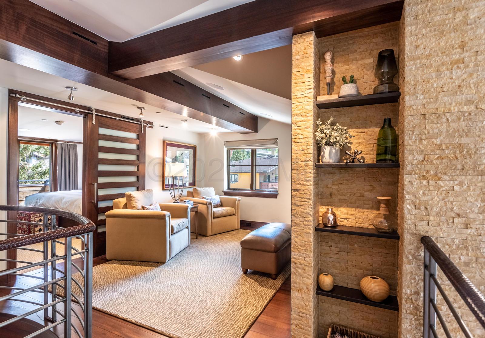 201 Gore Creek Drive, Unit R1 Vail, CO 81657 - Photo 24 of 42 a living room with furniture