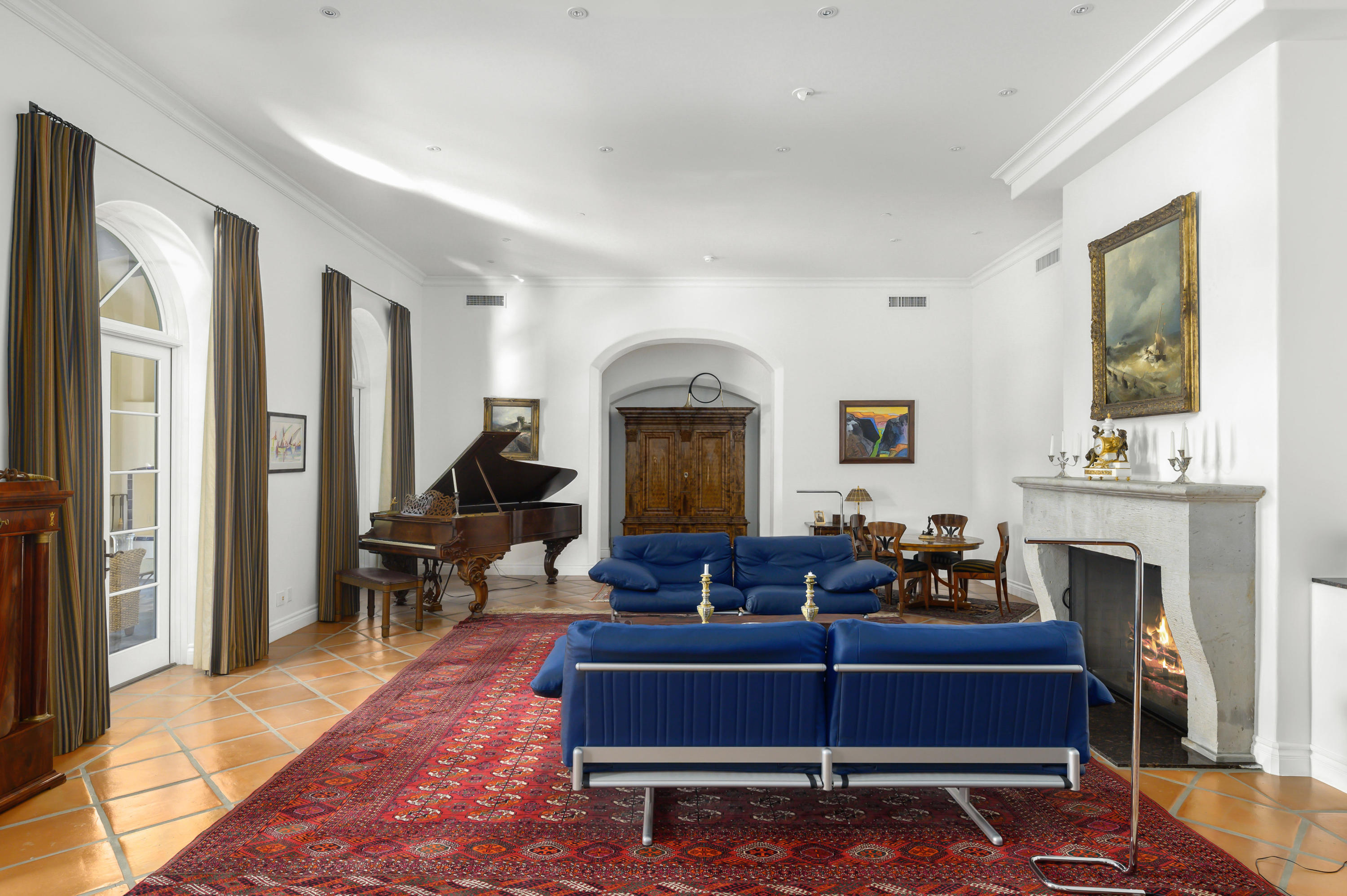 82425 Ave 55 Thermal, CA 92274 - Photo 20 of 46 a living room with furniture fireplace and rug