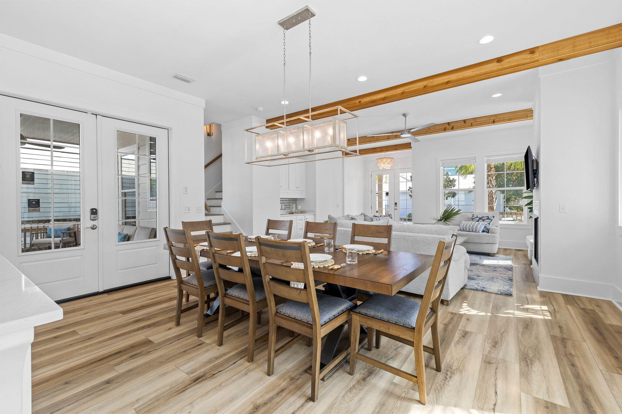 342 Beach Bike Way Inlet Beach Inlet Beach, FL 32461 - Photo 13 of 86 a dining room with furniture window and wooden floor