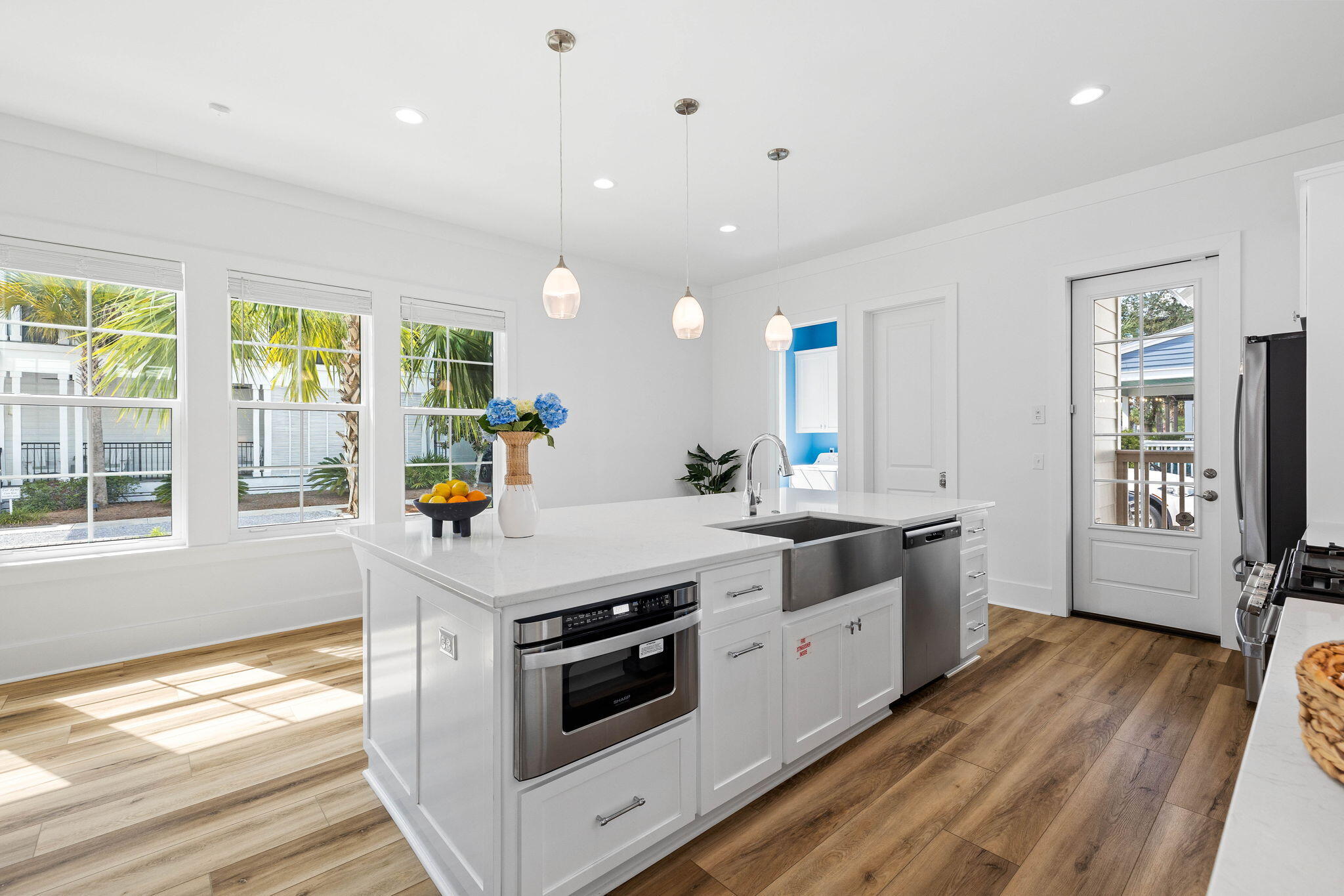 342 Beach Bike Way Inlet Beach Inlet Beach, FL 32461 - Photo 19 of 86 a kitchen with a stove and a wooden floor