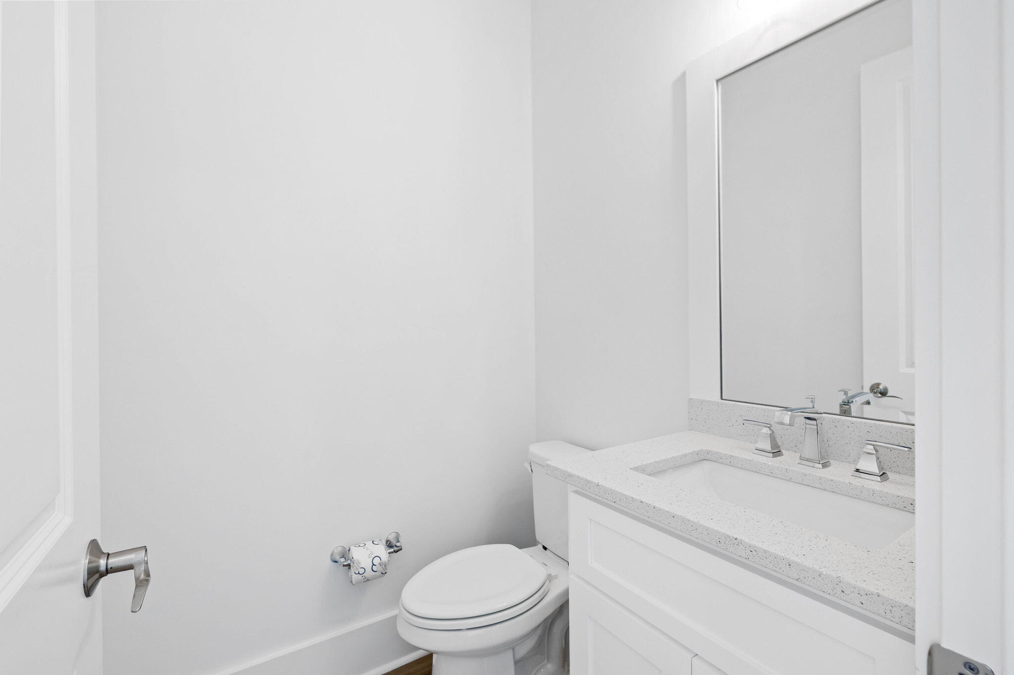 342 Beach Bike Way Inlet Beach Inlet Beach, FL 32461 - Photo 28 of 86 a bathroom with a granite countertop toilet and a sink