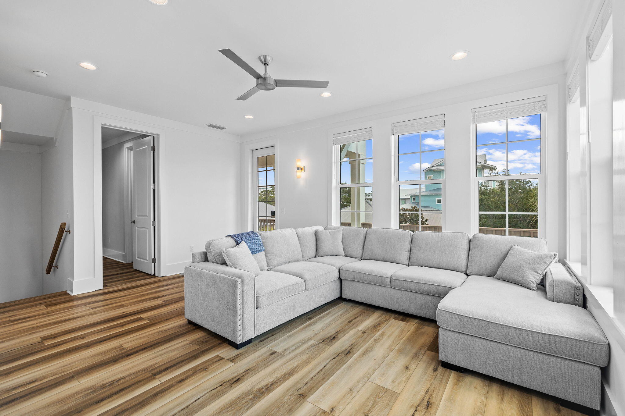 342 Beach Bike Way Inlet Beach Inlet Beach, FL 32461 - Photo 32 of 86 a living room with furniture and a large window