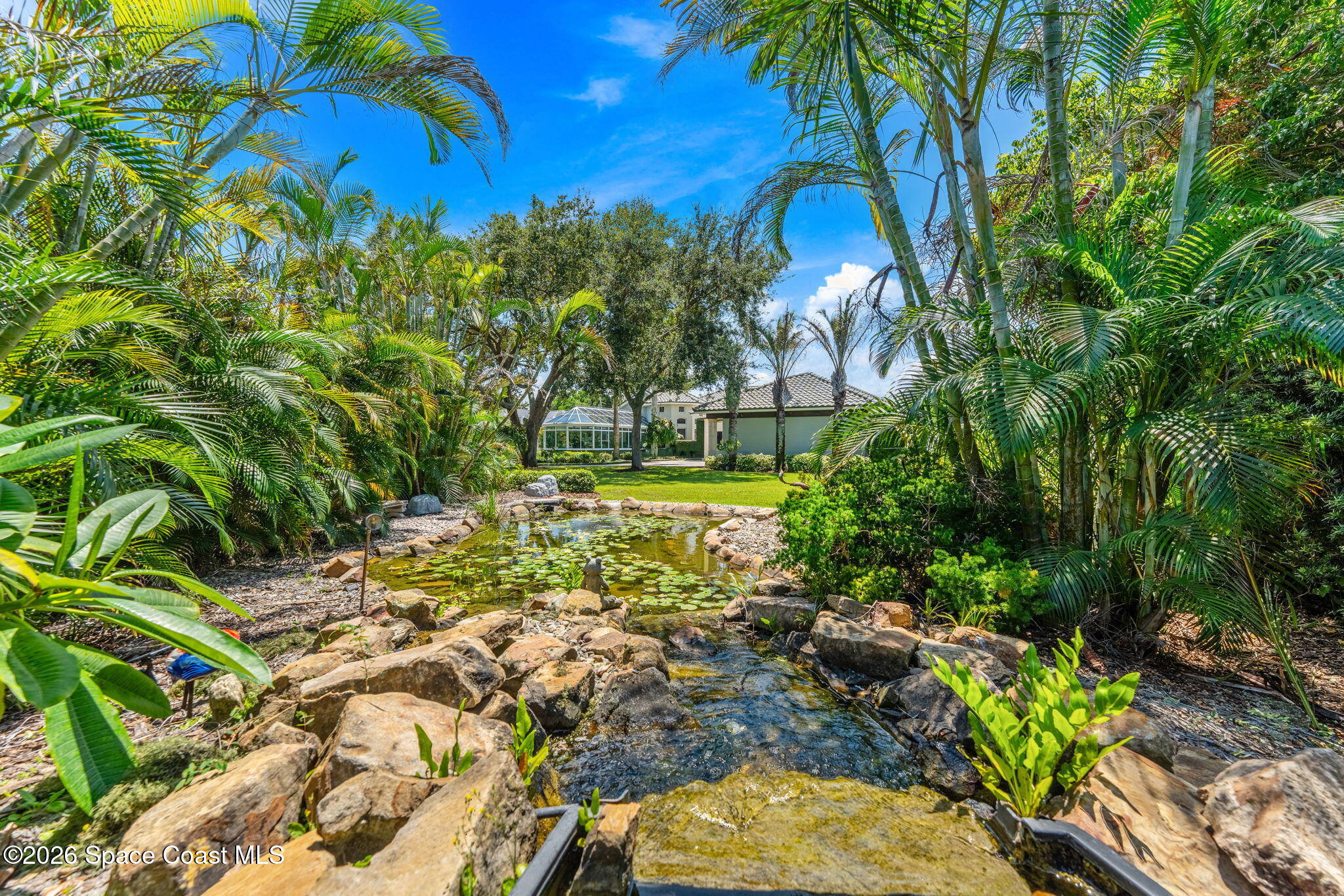 200 Riverside Drive Melbourne Beach, FL 32951 - Photo 9 of 103 Koi Pond Views
