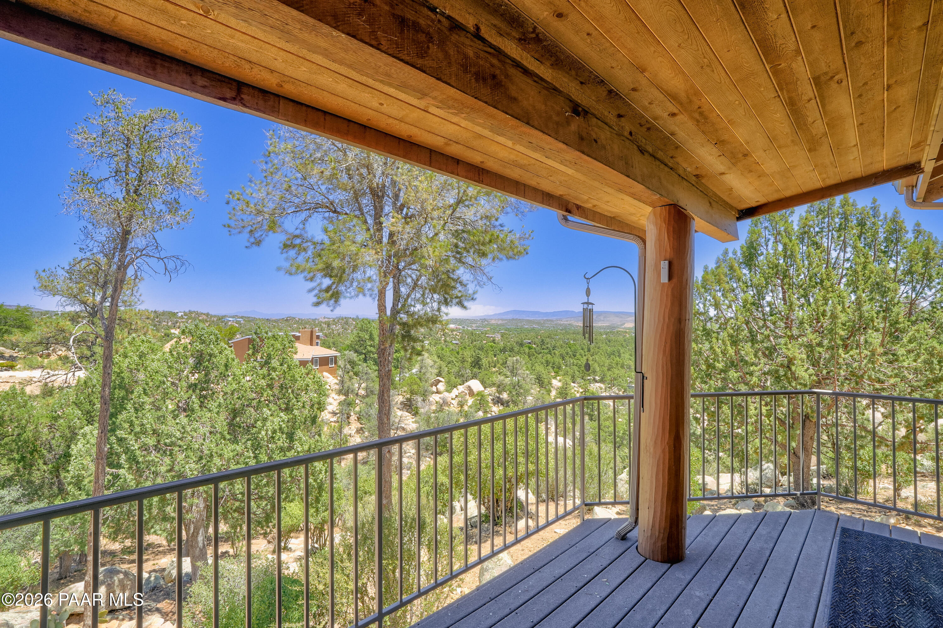 2020 Rustic Timbers Lane Prescott, AZ 86303 - Photo 13 of 62 Back Deck with Panoramic Views