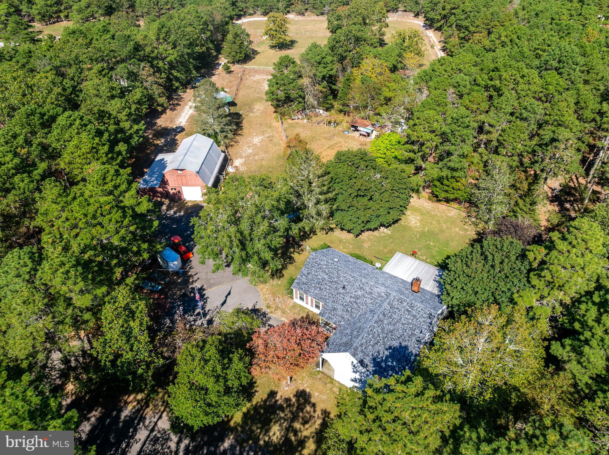 25 Panama Road Chatsworth, NJ 08019 - Photo 38 of 50 an aerial view of a house with a yard and lake view