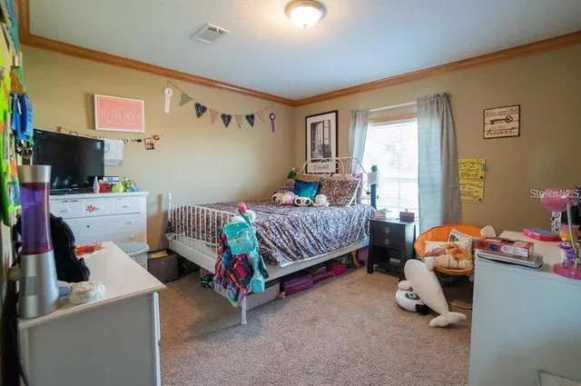 a view of yard with green space