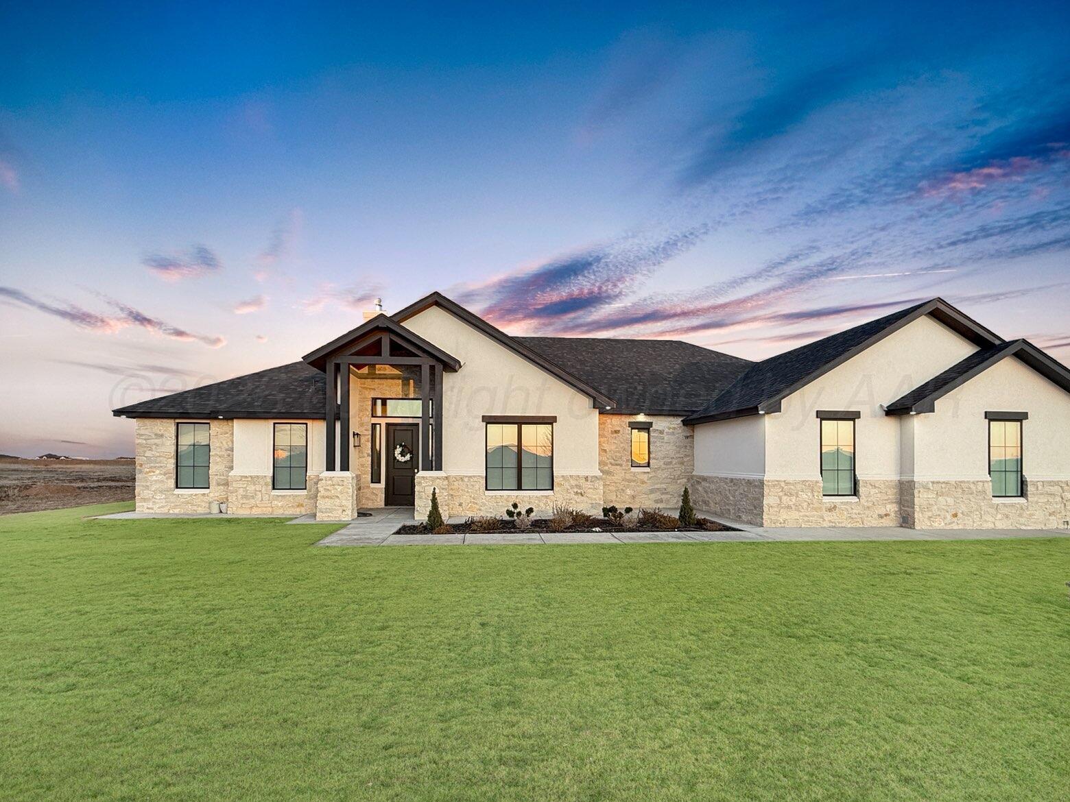 3701 Longhorn Springs Road Amarillo, TX 79119 - Photo 2 of 48 a front view of house with yard and green space