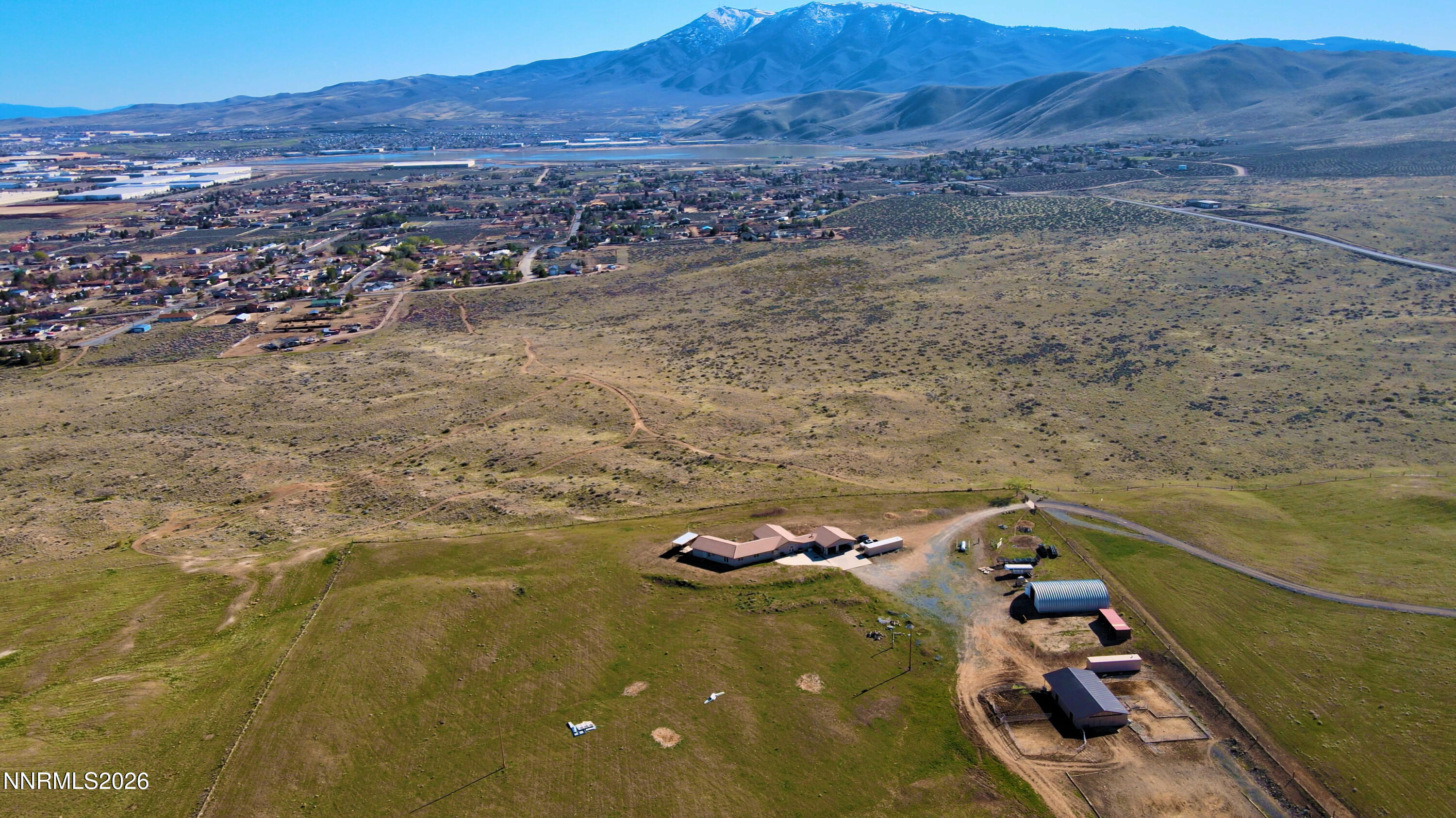 12000 North Red Rock Road Reno, NV 89508 - Photo 2 of 18 a view of outdoor space and mountain view