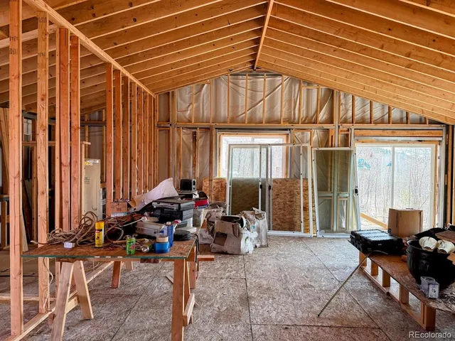 a outdoor space with furniture