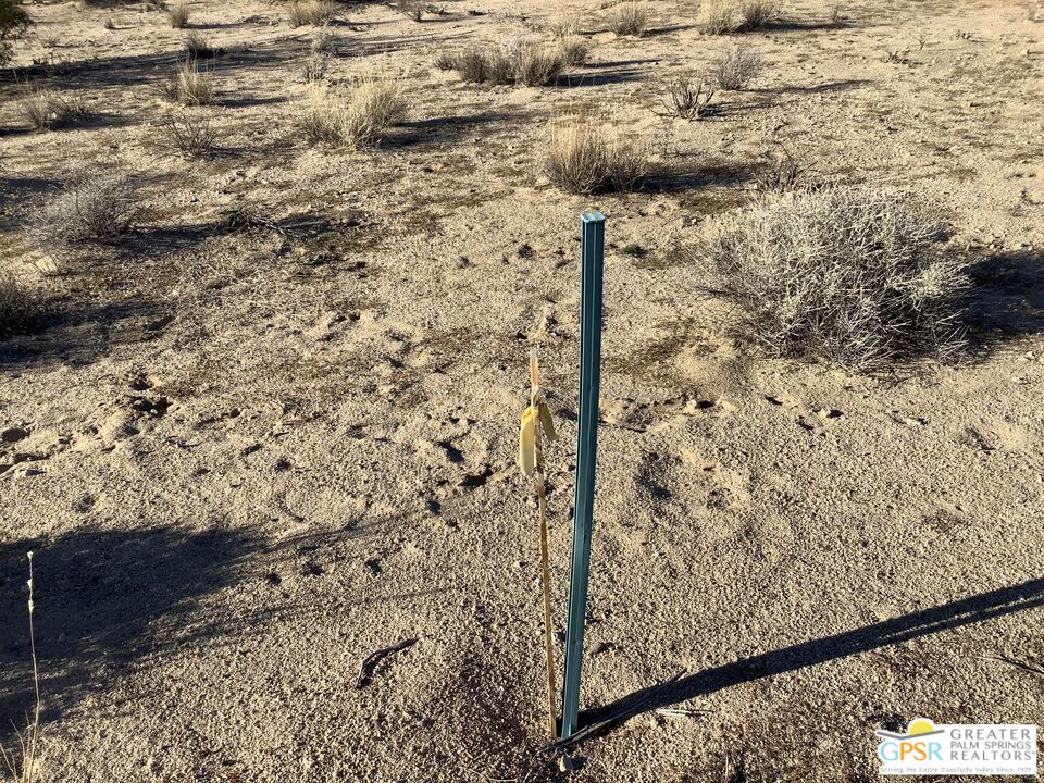 0 Winters Road Joshua Tree, CA 92252 - Photo 22 of 30 a street view of a yard