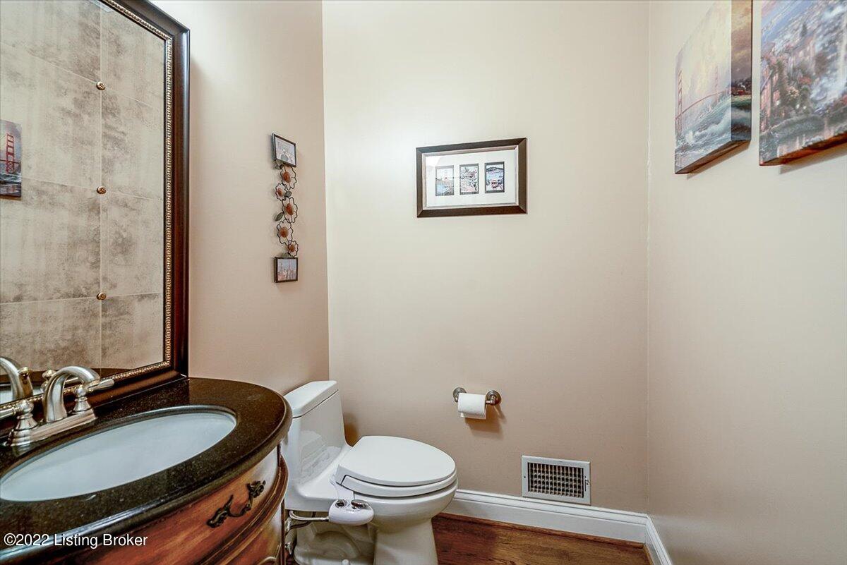 10406 Stone School Road Prospect, KY 40059 - Photo 26 of 77 Charming Powder Room close to Kitchen!