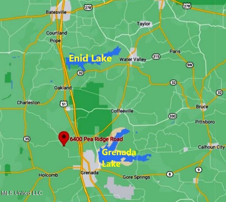 6700 Pea Ridge Road Grenada, MS 38901 - Photo 15 of 18 Map 4