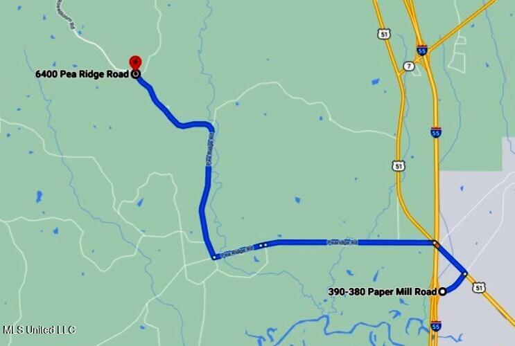 6700 Pea Ridge Road Grenada, MS 38901 - Photo 16 of 18 Map1