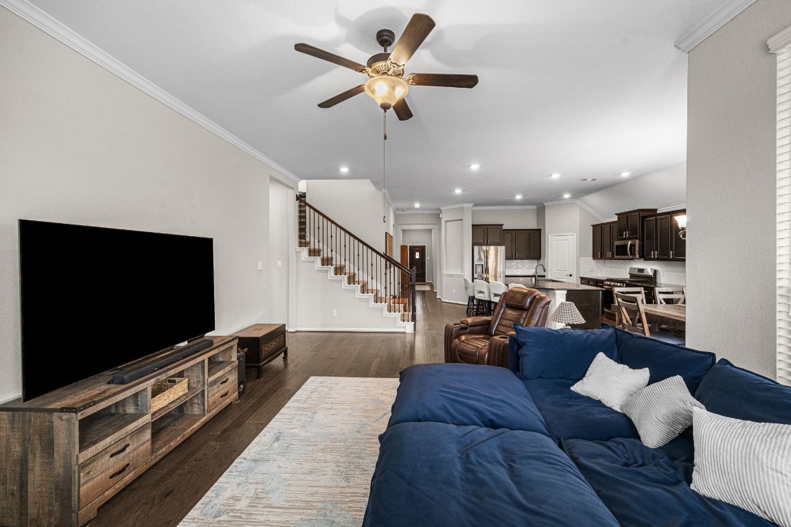31521 Timber Grove Lane Spring, TX 77386 - Photo 14 of 30 As you can see the kitchen over looks the living, so you are always a part of the action.