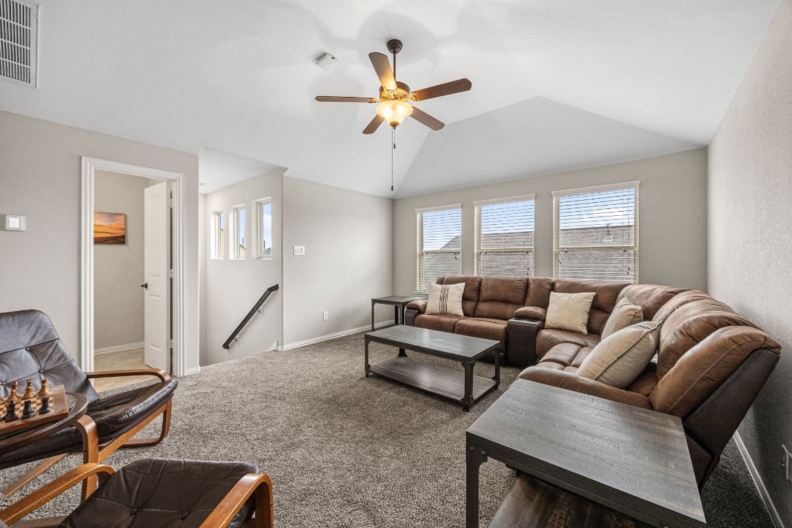 31521 Timber Grove Lane Spring, TX 77386 - Photo 24 of 30 The upper level is dedicated to a game room and a convenient half bath.