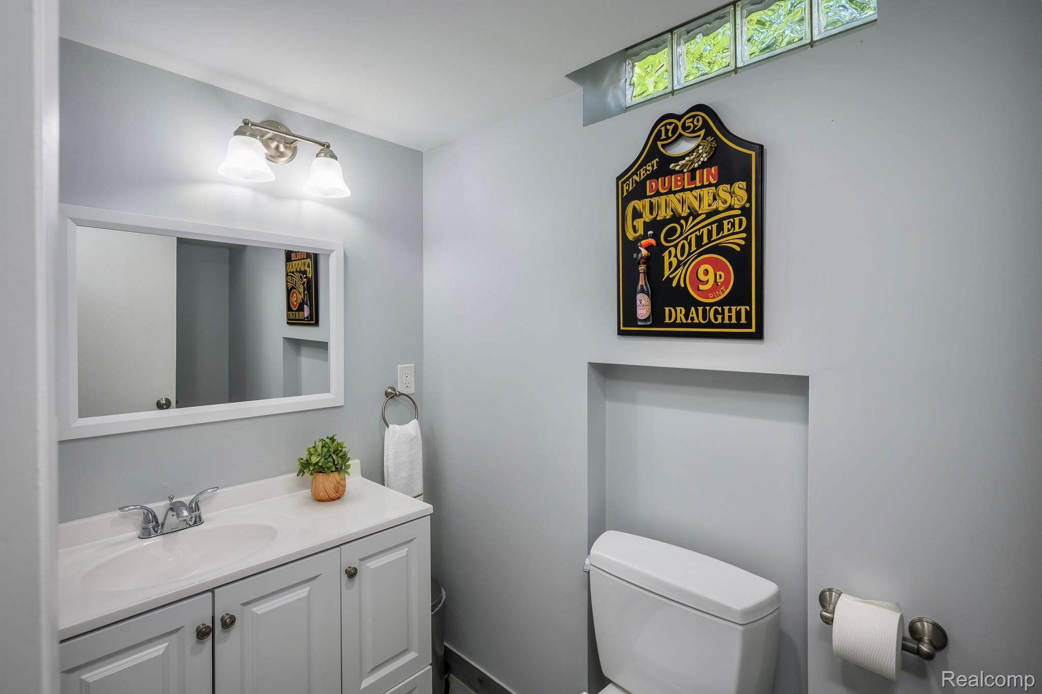 2151 Derby Road Troy, MI 48084 - Photo 13 of 14 Lower Level Full 1/2 Bath (has room to add shower)