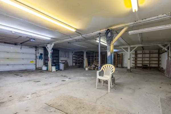 a view of a storage & utility room