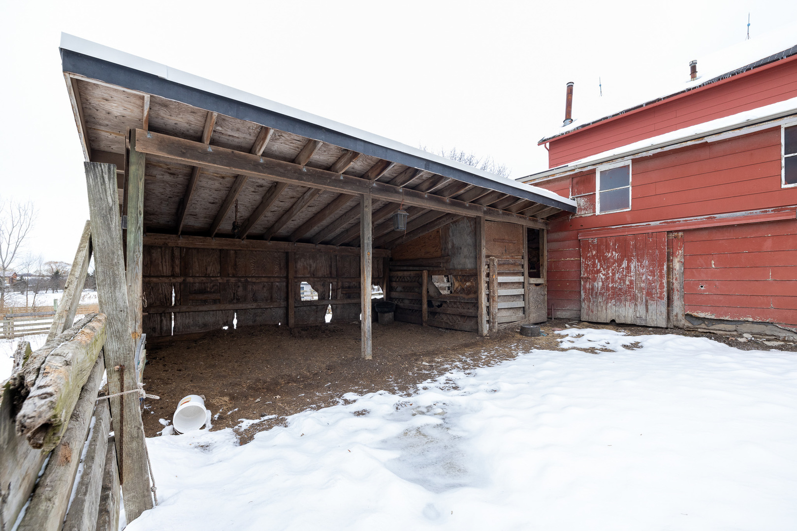 39520 North Kilbourne Road Wadsworth, IL 60083 - Photo 42 of 44 a view of a house with a snow on the road