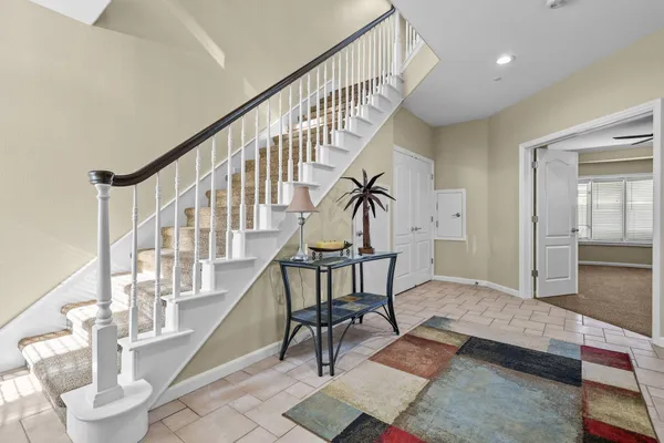 a view of entryway and hall