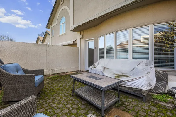 a view of outdoor space yard and swimming pool